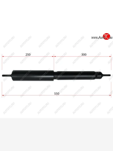 Амортизатор задний LH=RH KYB Excel-G Toyota Hiace  H100 (1998-2004) минивэн (Япония)  2-ой рестайлинг
