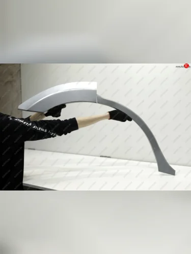 Задняя правая ремонтная арка AUTOFERRUM (Оцинкованная сталь 1 мм.) Mitsubishi Pajero 3 V70 дорестайлинг (1999-2003)