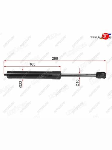 Упор капота LESJOFORS Mercedes-Benz CL class  C216 - S class  5 W221