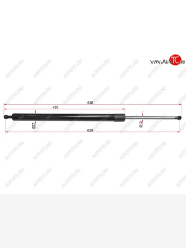 Упор крышки багажника SAT Mercedes-Benz G class W463 5 дв. 3-ий рестайлинг (2002-2006)