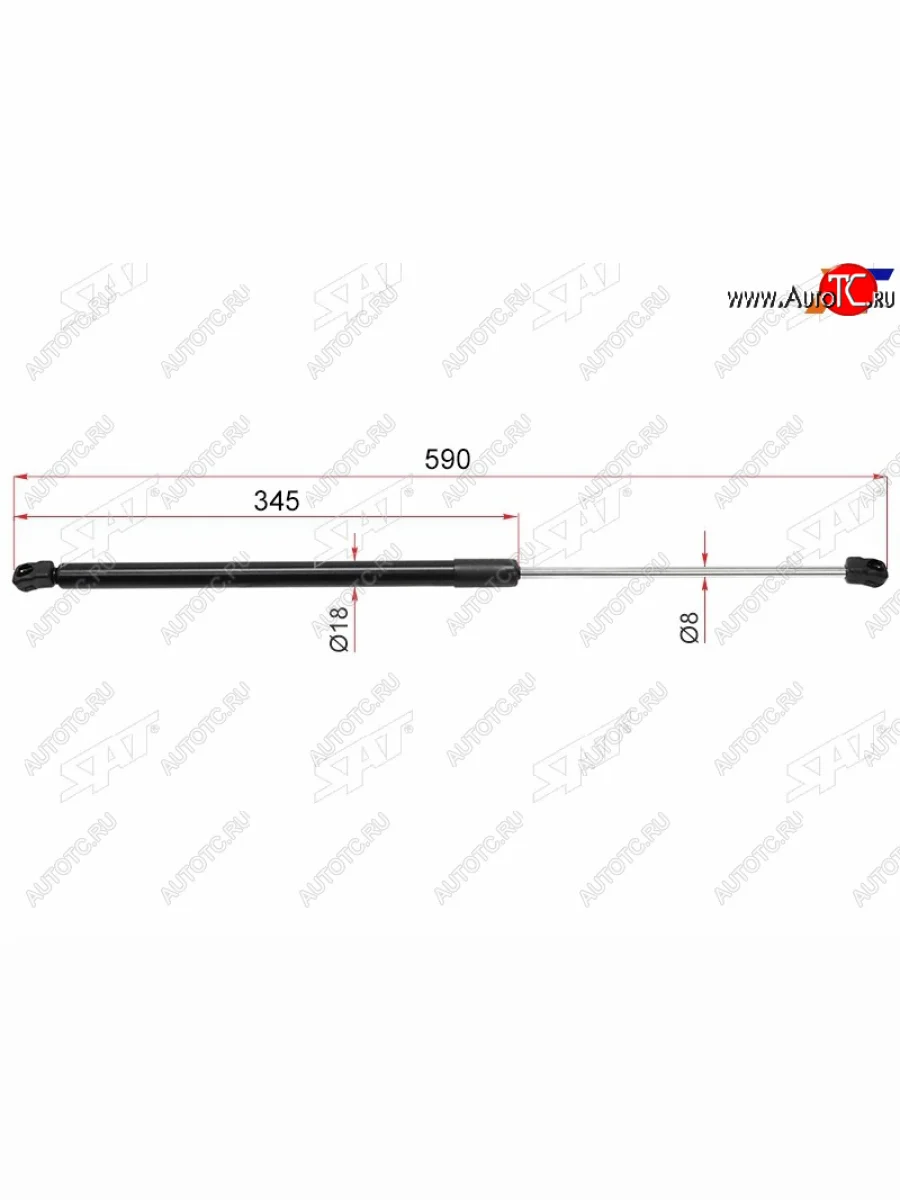 Упор крышки багажника SAT  Opel Astra G хэтчбэк 5 дв. (1998-2005)  в Керчи Республика Крым