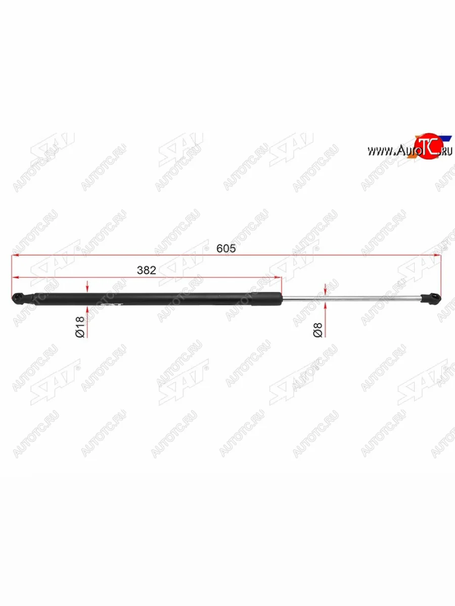 Упор крышки багажника RH=LH SAT Toyota Ractis (2005-2010)  в Керчи Республика Крым