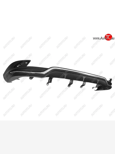 Юбка заднего бампера SAT  Lexus RX350L AL20 рестайлинг (2019-2022)