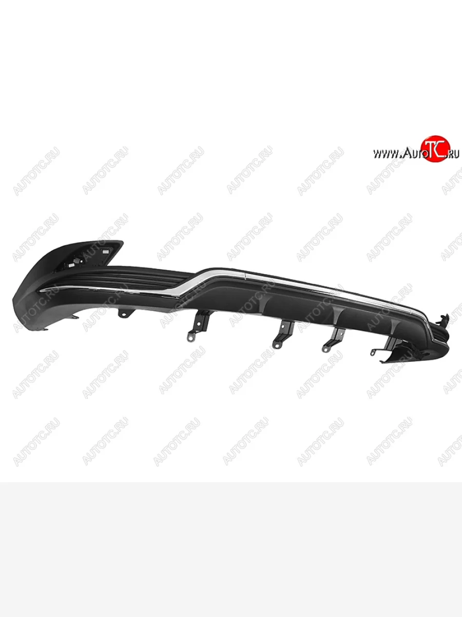 Юбка заднего бампера SAT  Lexus RX450H AL20 рестайлинг (2019-2022)  в Перми Пермском крае