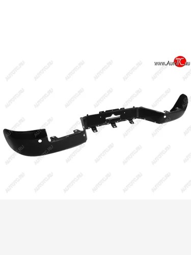 Бампер задний чёрный, под сонары SAT  Volkswagen Amarok (2009-2016) дорестайлинг