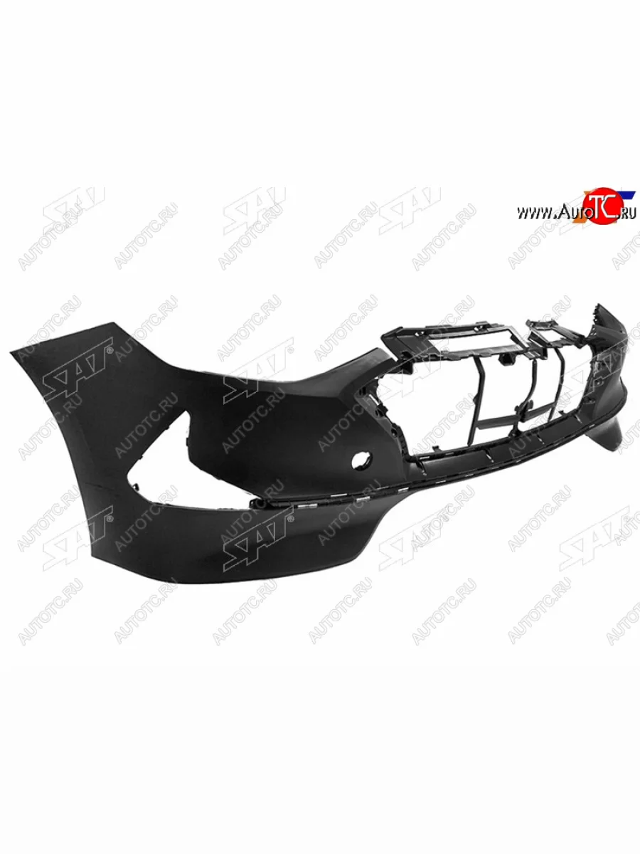 Бампер передний SAT Hyundai Sonata DN8 (2019-2022) (С отверстием под крюк)  в Самаре Самарской области