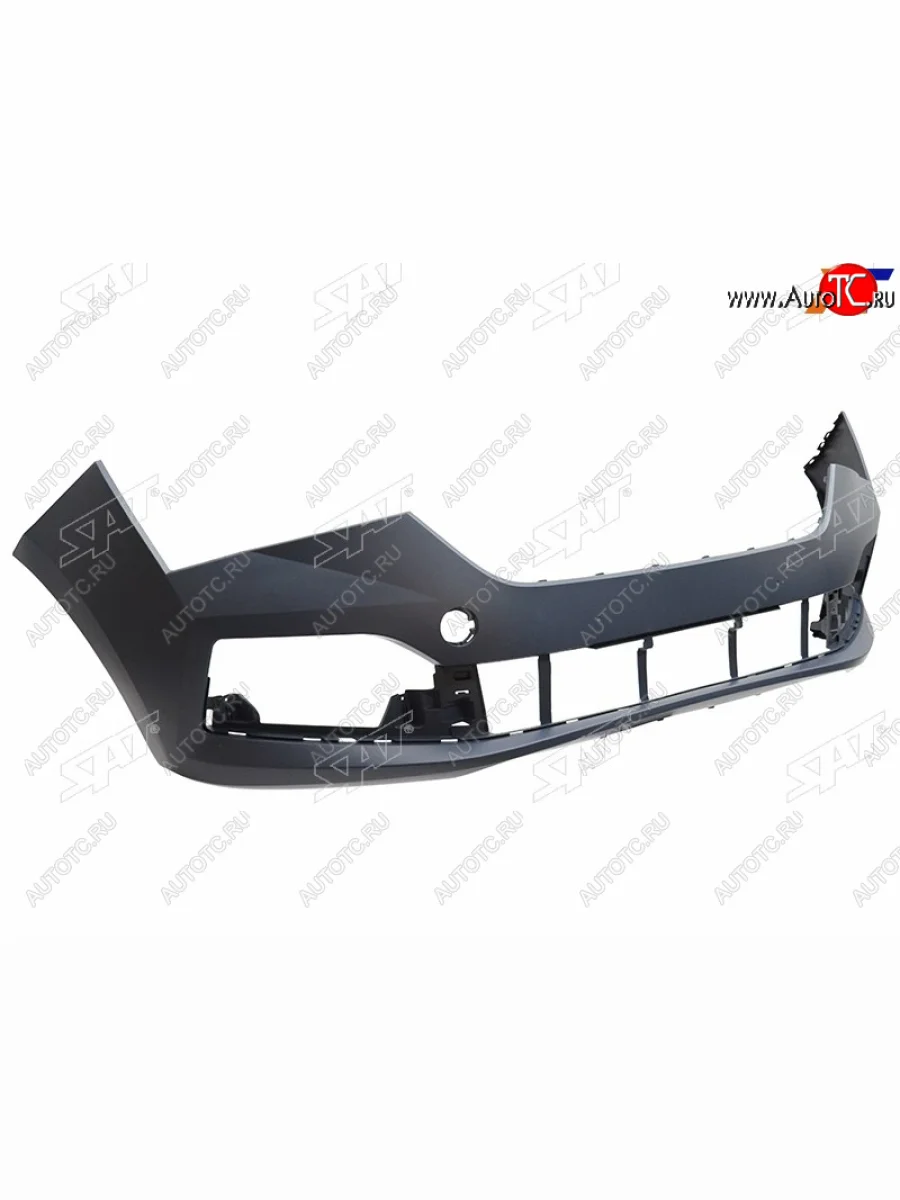 Бампер передний SAT  Skoda Rapid NH3 рестайлинг лифтбэк (2017-2020)  в Керчи Республика Крым