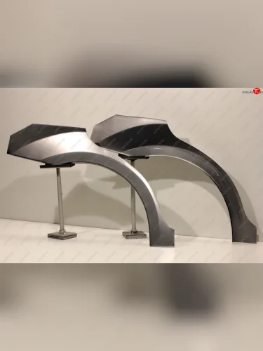 Задние ремонтные арки (комплект) AUTOFERRUM (Оцинкованная сталь 1 мм.) Chevrolet Aveo  T250 (2006-2011) седан рестайлинг