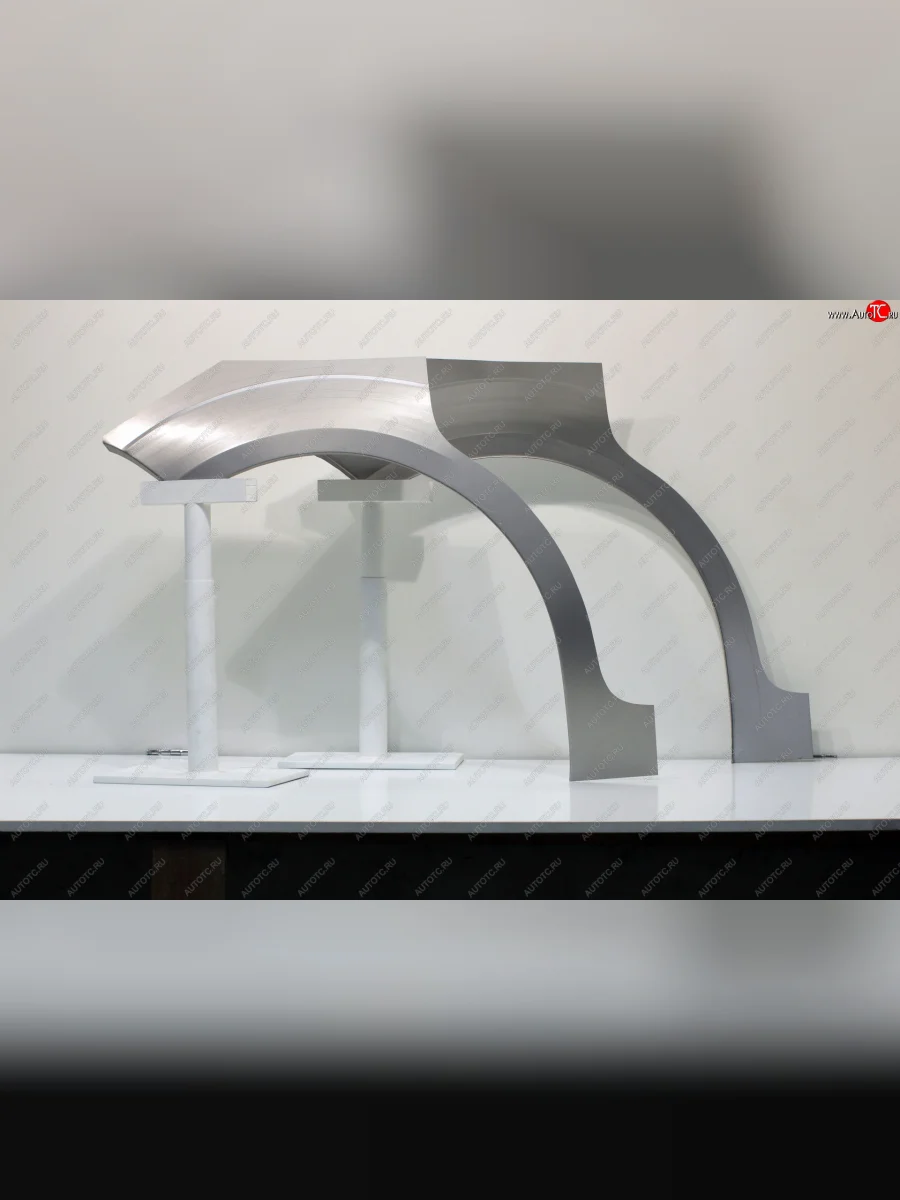 Задние ремонтные арки (комплект) AUTOFERRUM Ford Focus 2 хэтчбэк 5 дв. дорестайлинг (2004-2008) (Оцинкованная сталь 0,8 мм.)  с доставкой в г. Керчь