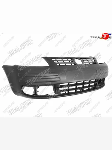 Бампер передний в сборе с решеткой EUROBUMP  Volkswagen Caddy 2K дорестайлинг (2003-2010)
