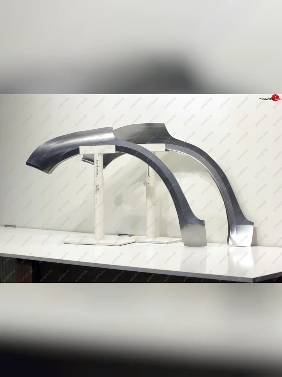 Задние ремонтные арки (комплект) AUTOFERRUM Hyundai Tucson JM (2004-2010) (Холоднокатаная сталь 1 мм)  в Самаре Самарской области