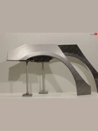 Задние ремонтные арки (комплект) AUTOFERRUM (Оцинкованная сталь 1 мм.) Mazda 3/Axela  BK (2003-2009) дорестайлинг седан, рестайлинг седан