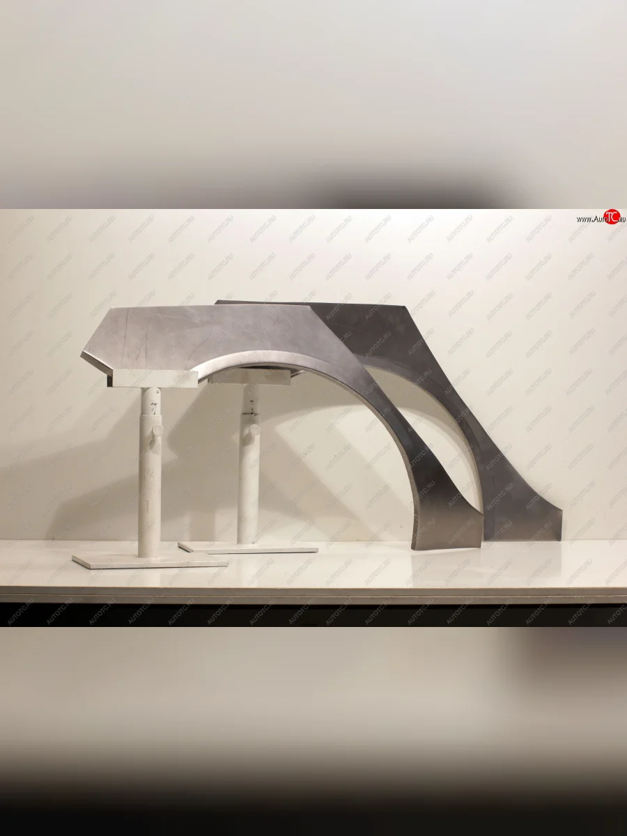 Задние ремонтные арки (комплект) AUTOFERRUM Mitsubishi Lancer 10 CY седан рестайлинг (2011-2017) (Холоднокатаная сталь 1 мм)  в Керчи Республика Крым