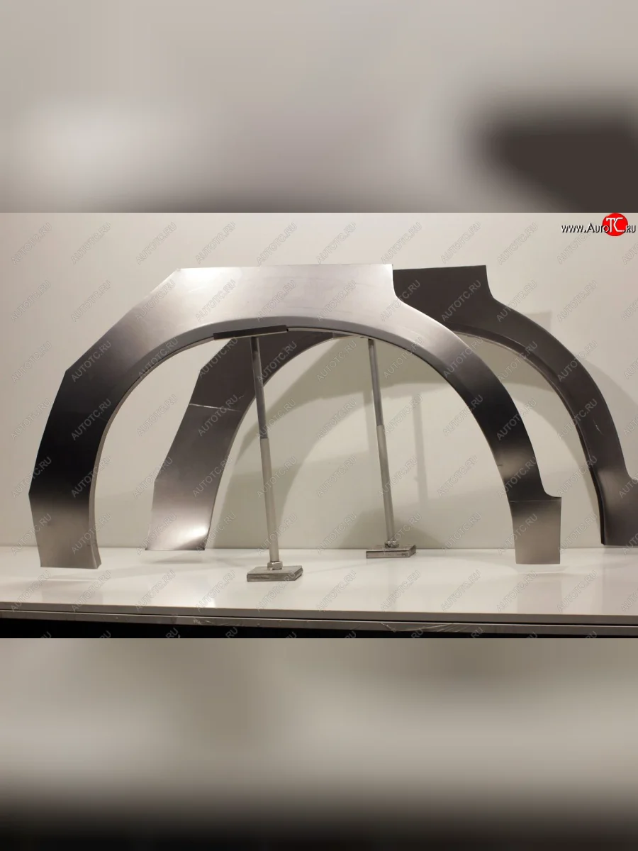 Задние ремонтные арки (комплект) AUTOFERRUM Mitsubishi Pajero Sport PA дорестайлинг (1996-2004) (Оцинкованная сталь 1 мм.)  в Керчи Республика Крым