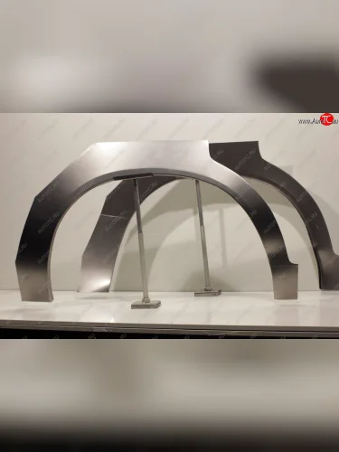 Задние ремонтные арки (комплект) AUTOFERRUM (Холоднокатаная сталь 0,8 мм) Mitsubishi Pajero Sport  PA (1996-2008) дорестайлинг, рестайлинг