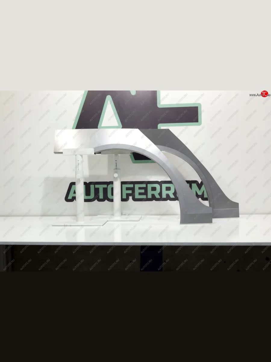 Задние ремонтные арки (комплект) AUTOFERRUM Skoda Octavia A5 дорестайлинг универсал (2004-2008) (Холоднокатаная сталь 0,8 мм)  в Самаре Самарской области