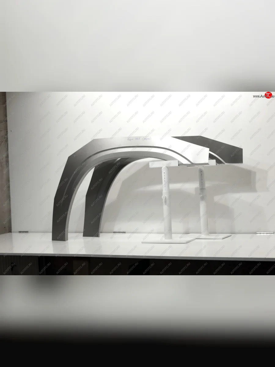 Передние ремонтные арки (комплект) AUTOFERRUM Nissan Patrol 5 Y61 дорестайлинг (1997-2001) (Оцинкованная сталь 0,8 мм.)  в Воронеже Воронежской области