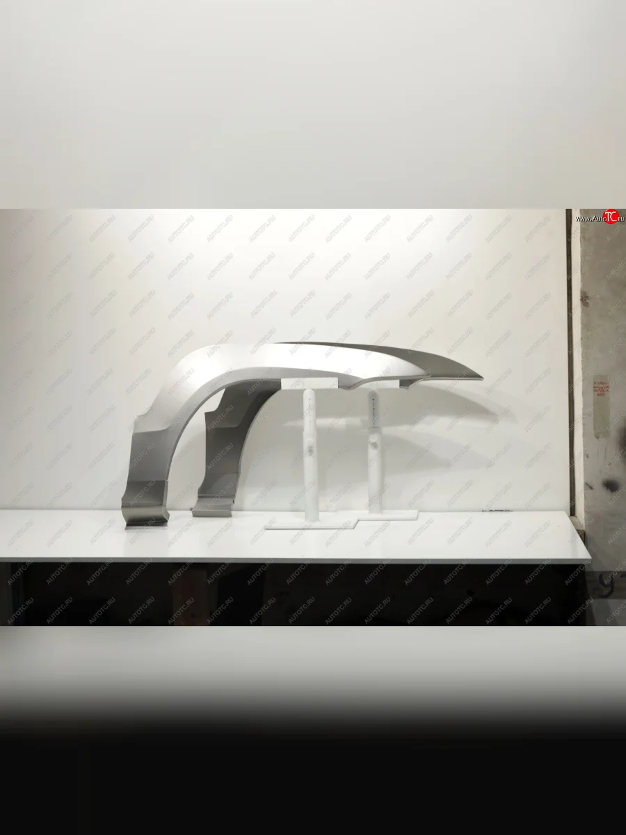 Передние ремонтные арки (комплект) AUTOFERRUM Toyota Land Cruiser Prado J120 (2002-2009) (Оцинкованная сталь 0,8 мм.)  в Самаре Самарской области