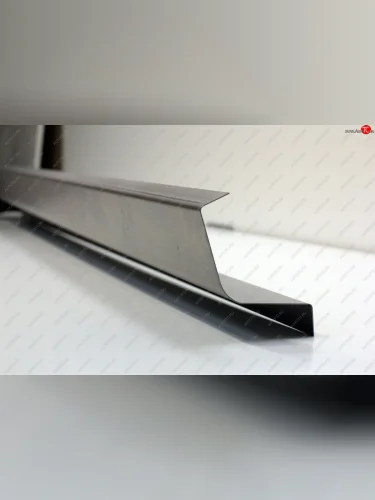 Левый ремонтный порог AUTOFERRUM (Холоднокатаная сталь 1 мм) Honda Civic FD седан дорестайлинг (2005-2008)