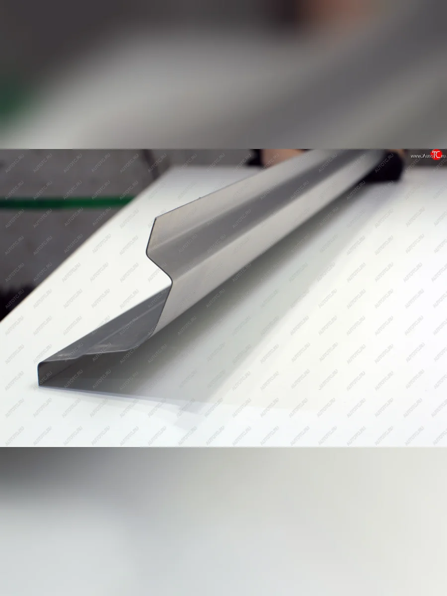 Правый ремонтный порог (с усилителем) AUTOFERRUM Nissan Almera 2 N16 седан дорестайлинг (2000-2003) (Оцинкованная сталь 1 мм.)  в Перми Пермском крае