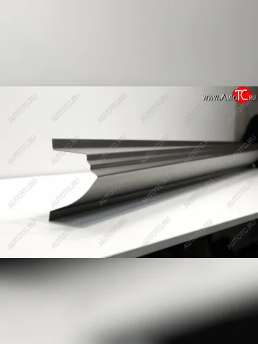 Правый ремонтный порог AUTOFERRUM (Холоднокатаная сталь 1.2 мм) Nissan Patrol  5 (1997-2010) Y61 дорестайлинг, Y61 1-ый рестайлинг, Y61 2-ой рестайлинг