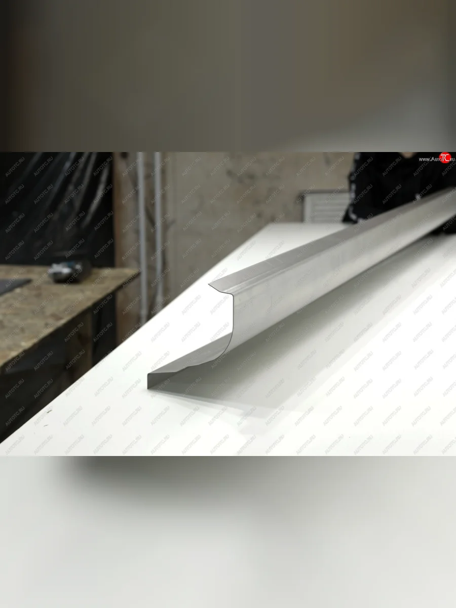 Левый ремонтный порог (с усилителем) AUTOFERRUM Chevrolet Aveo T250 хэтчбек 5 дв рестайлинг (2006-2011) (Оцинкованная сталь 1 мм.)  в Самаре Самарской области