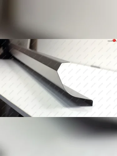 Левый ремонтный порог (с усилителем) AUTOFERRUM (Оцинкованная сталь 1 мм.) Chevrolet Lacetti хэтчбек (2002-2013)