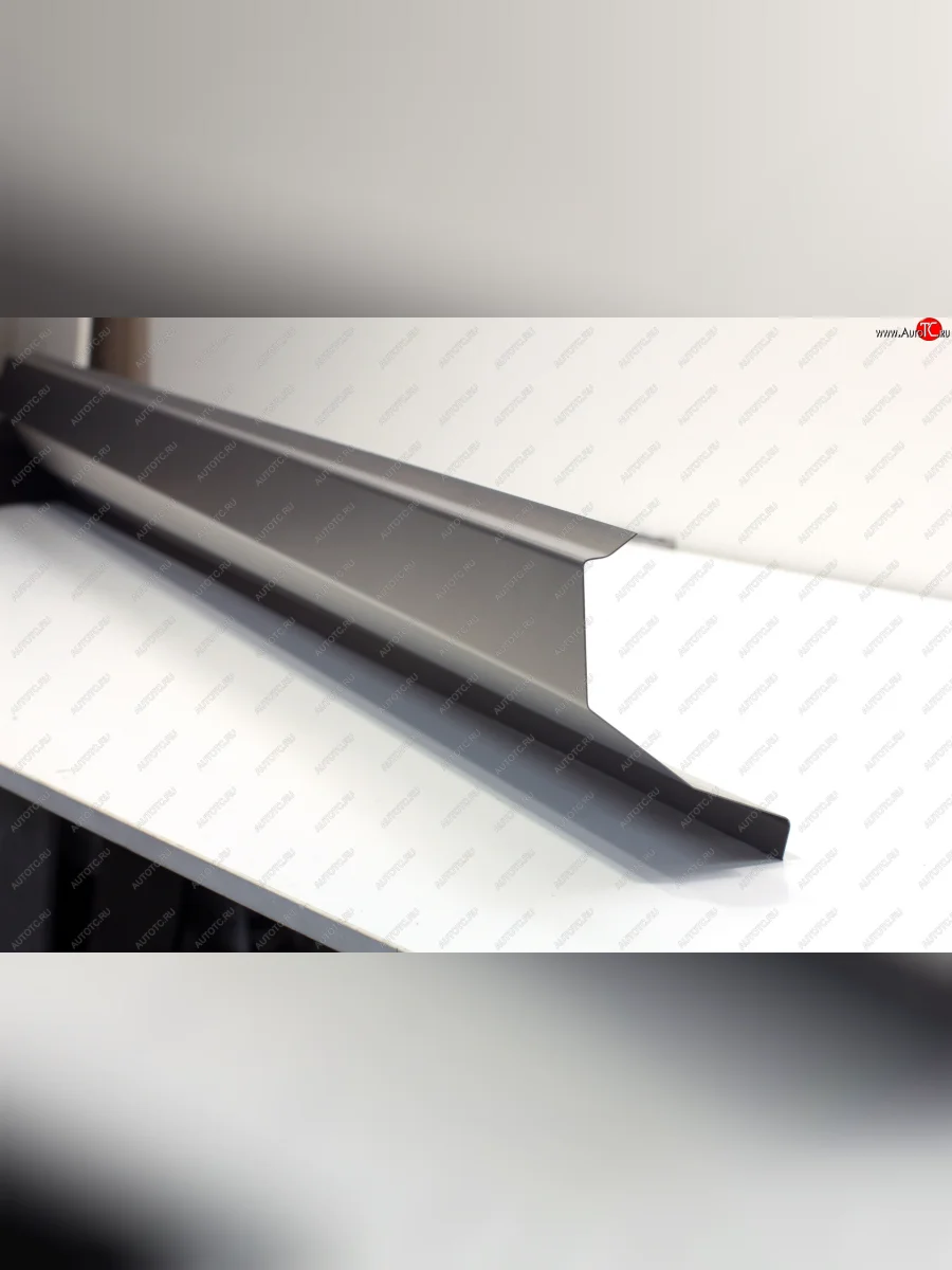 Левый ремонтный порог (с усилителем) AUTOFERRUM Chevrolet Lanos T100 седан (2002-2017) (Холоднокатаная сталь 1 мм)  в Самаре Самарской области