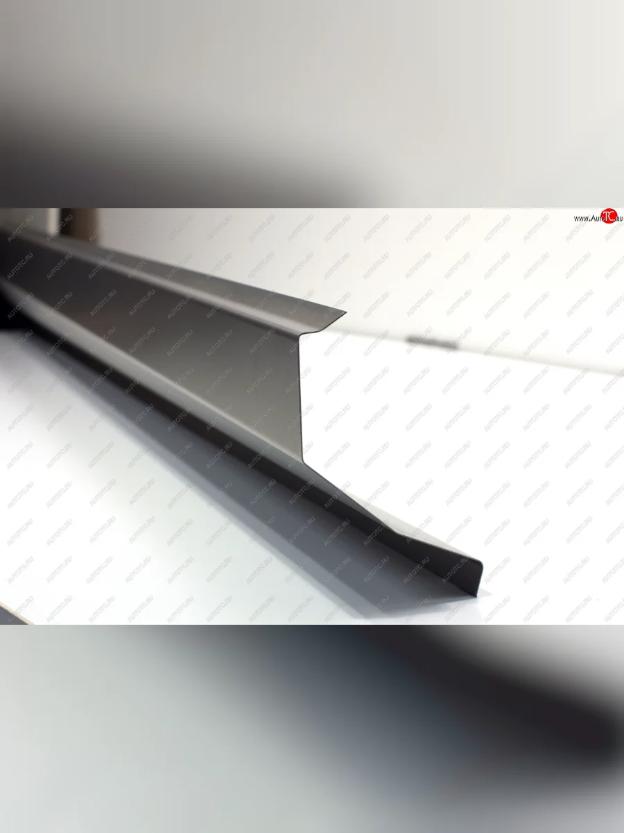 Левый ремонтный порог (с усилителем) AUTOFERRUM Chevrolet Lanos T100 седан (2002-2017) (Холоднокатаная сталь 1.2 мм)  в Самаре Самарской области