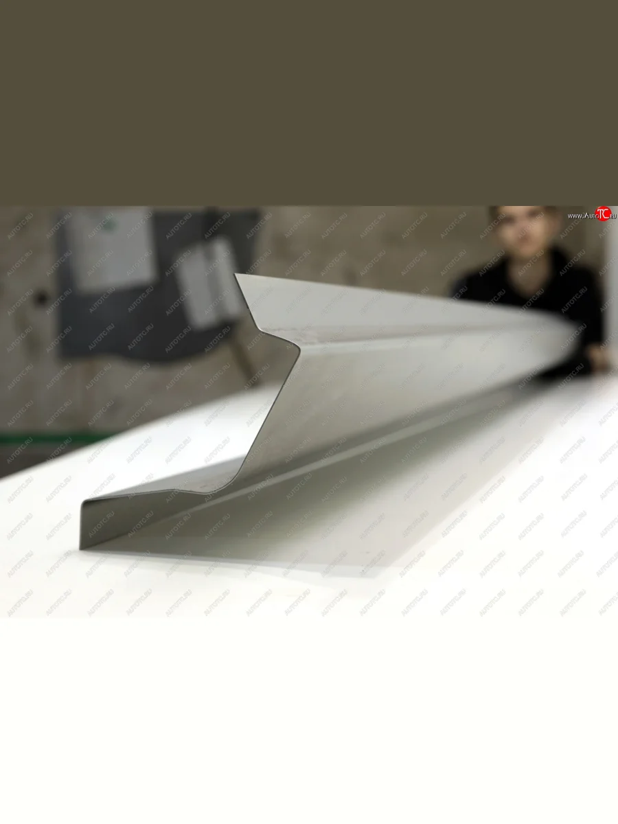 Левый ремонтный порог (с усилителем) AUTOFERRUM Ford Mondeo Mk3,B4Y дорестайлинг, седан (2000-2003) (Холоднокатаная сталь 1 мм)  в Воронеже Воронежской области