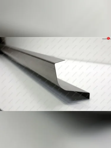 Левый ремонтный порог (с усилителем) AUTOFERRUM (Оцинкованная сталь 1 мм.) Hyundai Matrix 1 FC 2-ой рестайлинг (2008-2010)