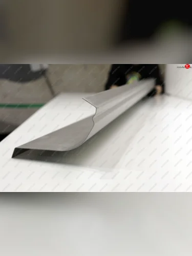 Левый ремонтный порог (с усилителем) AUTOFERRUM (Холоднокатаная сталь 1 мм) Hyundai Sonata EF рестайлинг ТагАЗ (2001-2013)