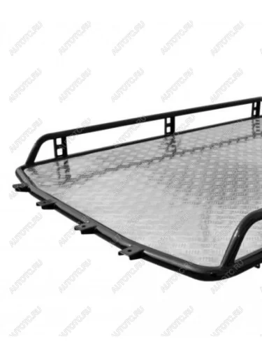 Багажник экспедиционный с алюм. листом (в штатные места) Трофи Техно Сфера (без передней перекладины) Лада ВАЗ 2123 (Нива Шевроле) - Нива Трэвел