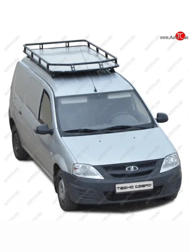 Багажник экспедиционный с алюминевым листом, Трофи Техно Сфера (Алюминевый лист) Лада ВАЗ Ларгус (2012-2025) дорестайлинг R90, рестайлинг R90