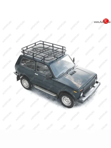 Багажник экспедиционный с сеткойтрофи, Техно Сфера (с сеткой) Лада ВАЗ Нива 4х4  2121 - нива 4х4 ( 2121-80,  2121 Бронто,  2121,  2121 (Legend))