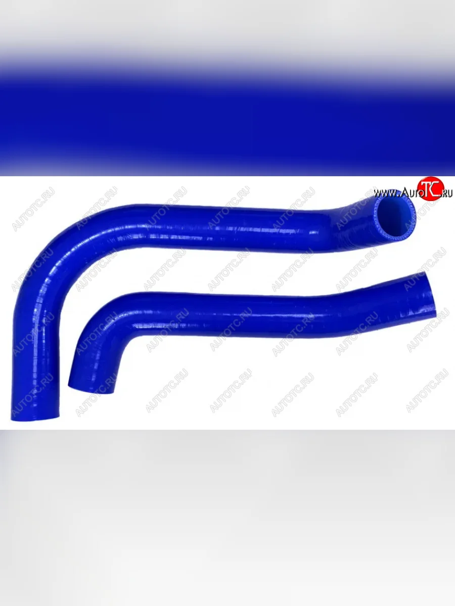 Комплект силиконовых патрубков радиатора с кондиционером (2шт) Толщина стенки патрубка 5 мм, армирование 4 нити. CARUM Лада ВАЗ Приора 2170 седан дорестайлинг (2007-2014)  в Керчи Республика Крым