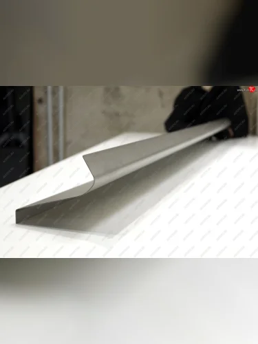 Левый ремонтный порог (с усилителем) AUTOFERRUM (Оцинкованная сталь 1 мм.) INFINITI FX35 S50 дорестайлинг (2002-2005)