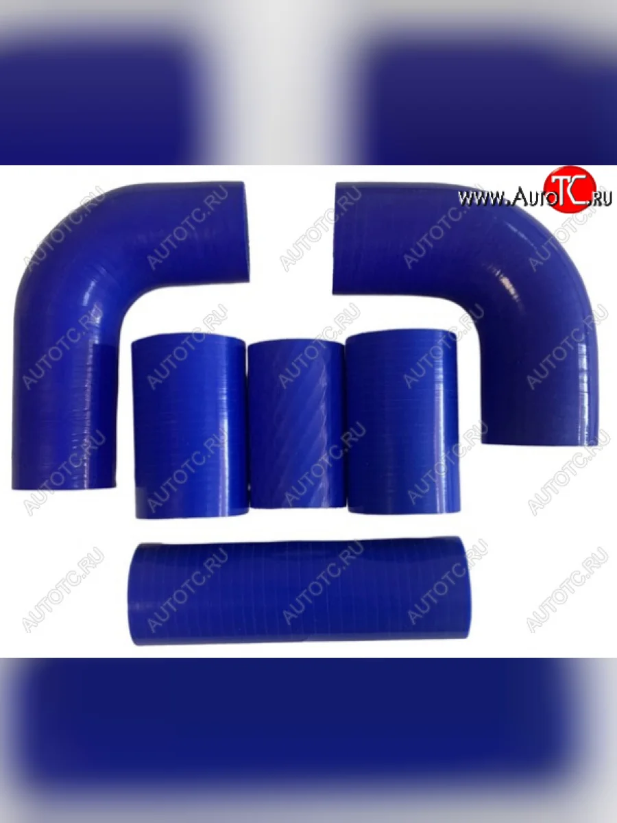 Комплект силиконовых патрубков радиатора (6 шт). Толщина стенки патрубка 5 мм, армирование 4 нити. CARUM  ПАЗ 3205 (1986-2025)  с доставкой в г. Керчь
