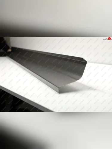 Левый ремонтный порог (с усилителем) AUTOFERRUM (Холоднокатаная сталь 1 мм) Lifan Solano  дорестайлинг (2010-2015)