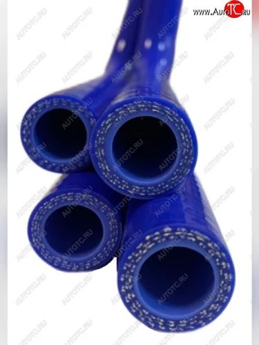 Комплект патрубков силиконовых отопителя (печки) дв.ЗМЗ-402 стоб (4 шт) Толщина стенки патрубка 4 мм, армирование 3 нити. CARUM ГАЗ ГАЗель  3302 (1994-2010) дорестайлинг шасси, 1-ый рестайлинг бортовой 