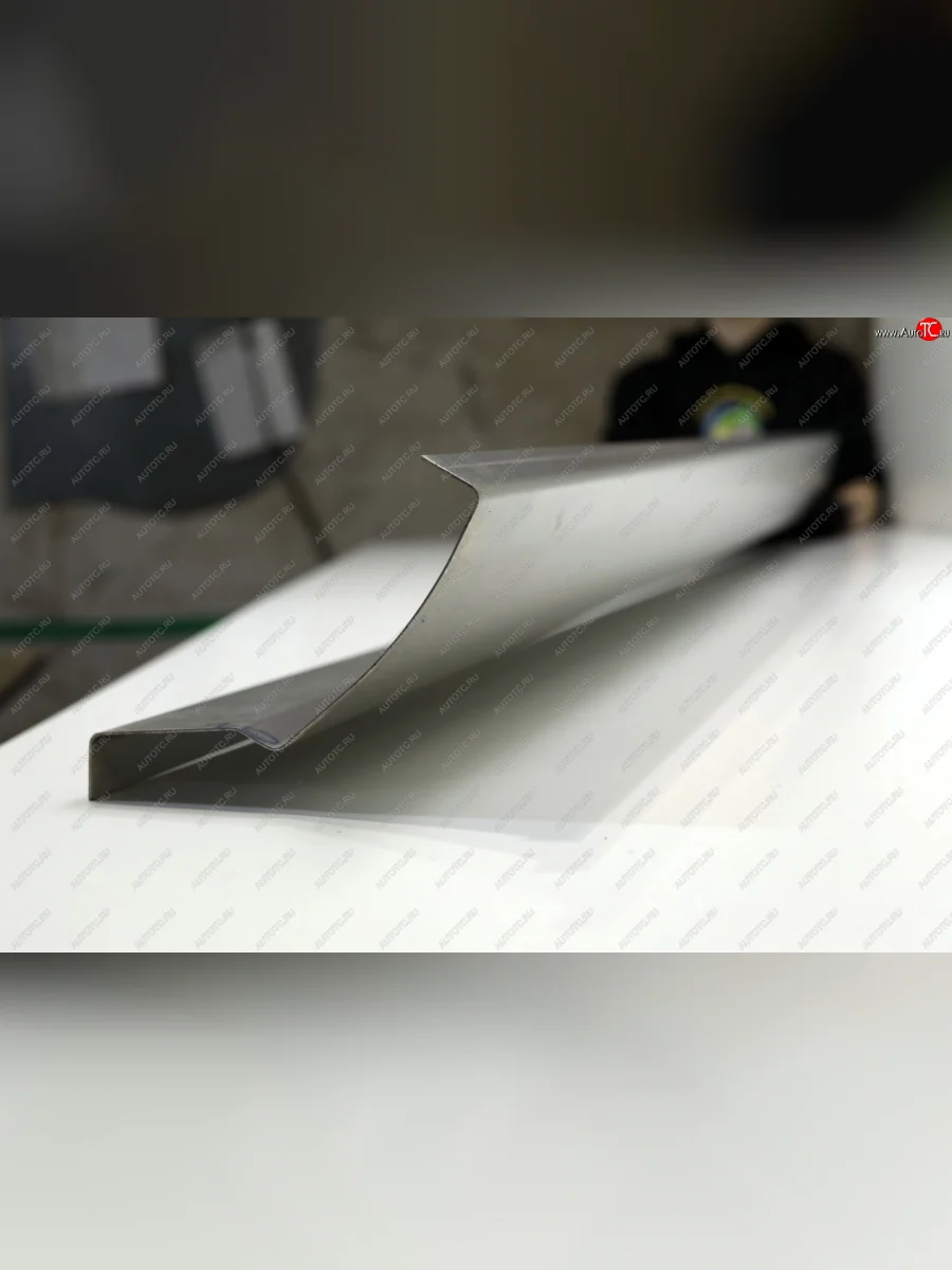 Левый ремонтный порог (с усилителем) AUTOFERRUM Mazda 6 GG, GY универсал дорестайлинг (2002-2005) (Холоднокатаная сталь 1.2 мм)  в Перми Пермском крае