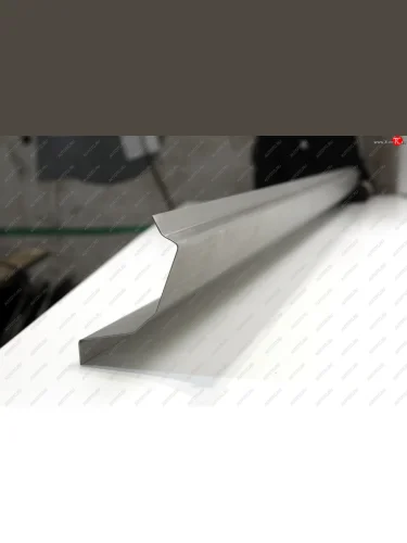 Левый ремонтный порог (с усилителем) AUTOFERRUM (Оцинкованная сталь 1 мм.) Mitsubishi Lancer 10 CY седан рестайлинг (2011-2017)