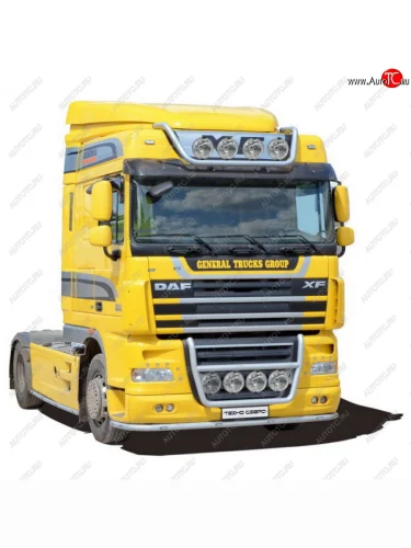 Дуга передняя для дополнительных фар (с полимерным покрытием) Техно Сфера DAF XF ( 105,  105.510) (2005-2025)