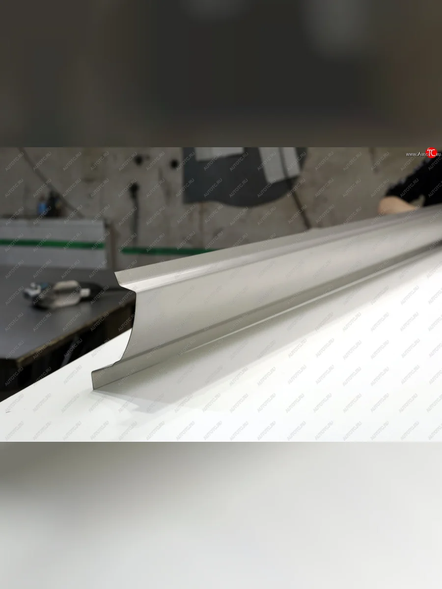 Левый ремонтный порог (с усилителем) AUTOFERRUM Toyota RAV4 XA30 5 дв. удлиненный 1-ый рестайлинг (2009-2010) (Холоднокатаная сталь 1 мм)  в Воронеже Воронежской области