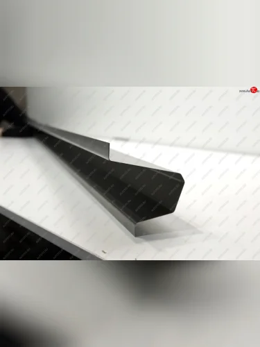 Левый ремонтный порог (с усилителем) AUTOFERRUM (Оцинкованная сталь 1 мм.) Уаз Патриот 3163 5 дв. 2-ой рестайлинг (2017-2025)