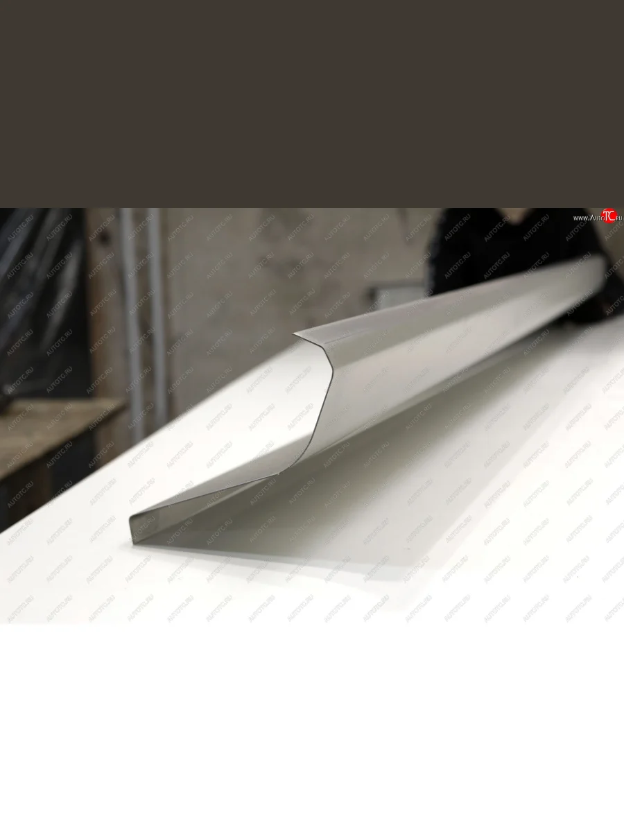 Левый ремонтный порог AUTOFERRUM  Chevrolet Aveo (2006-2011) T250 (Оцинкованная сталь 1 мм.)  в Самаре Самарской области