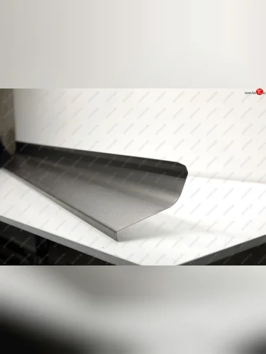 Левый ремонтный порог AUTOFERRUM (Холоднокатаная сталь 1.2 мм) Chevrolet Aveo T250 седан рестайлинг (2006-2011)