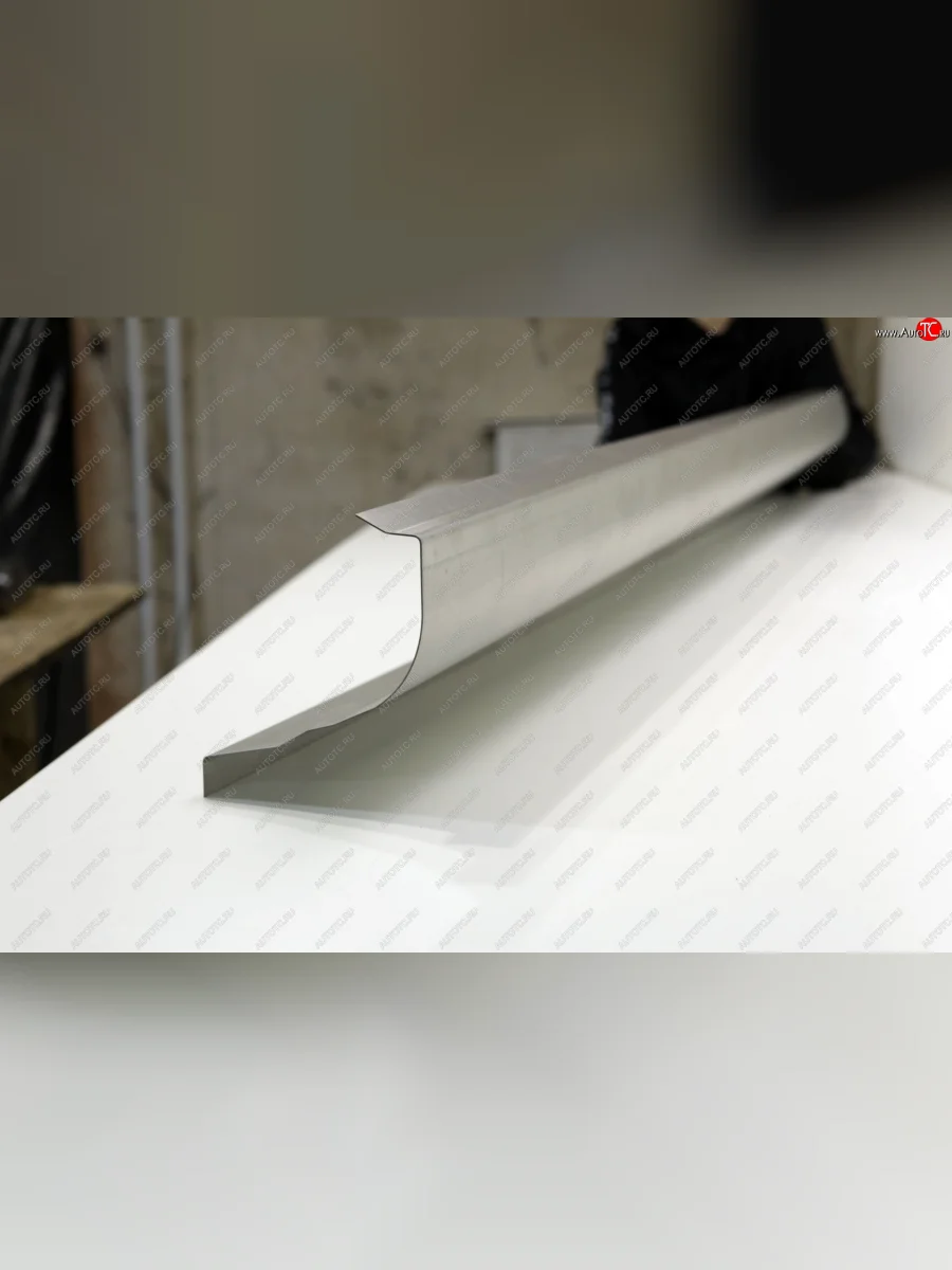 Левый ремонтный порог AUTOFERRUM  Chevrolet Aveo (2006-2011) T250 (Холоднокатаная сталь 1.2 мм)  в Самаре Самарской области