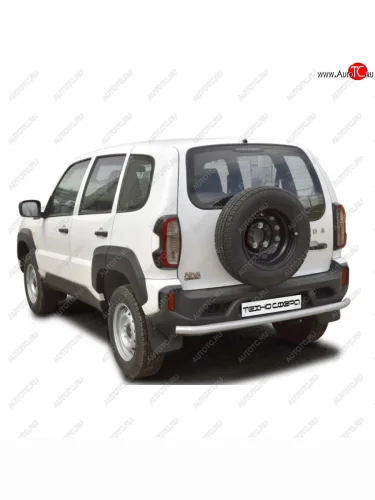 Защита заднего бампера d51 (Коромысло), Техно Сфера Лада ВАЗ Нива Трэвел (2021-2025) (212300-80)