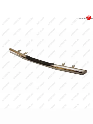 Защита заднего бампера нержавейка d76 (труба с проступью люкс), Техно Сфера (нержавейка) Лада ВАЗ 2123 (Нива Шевроле) (2002-2021) дорестайлинг, 1 рестайлинг, 2 рестайлинг